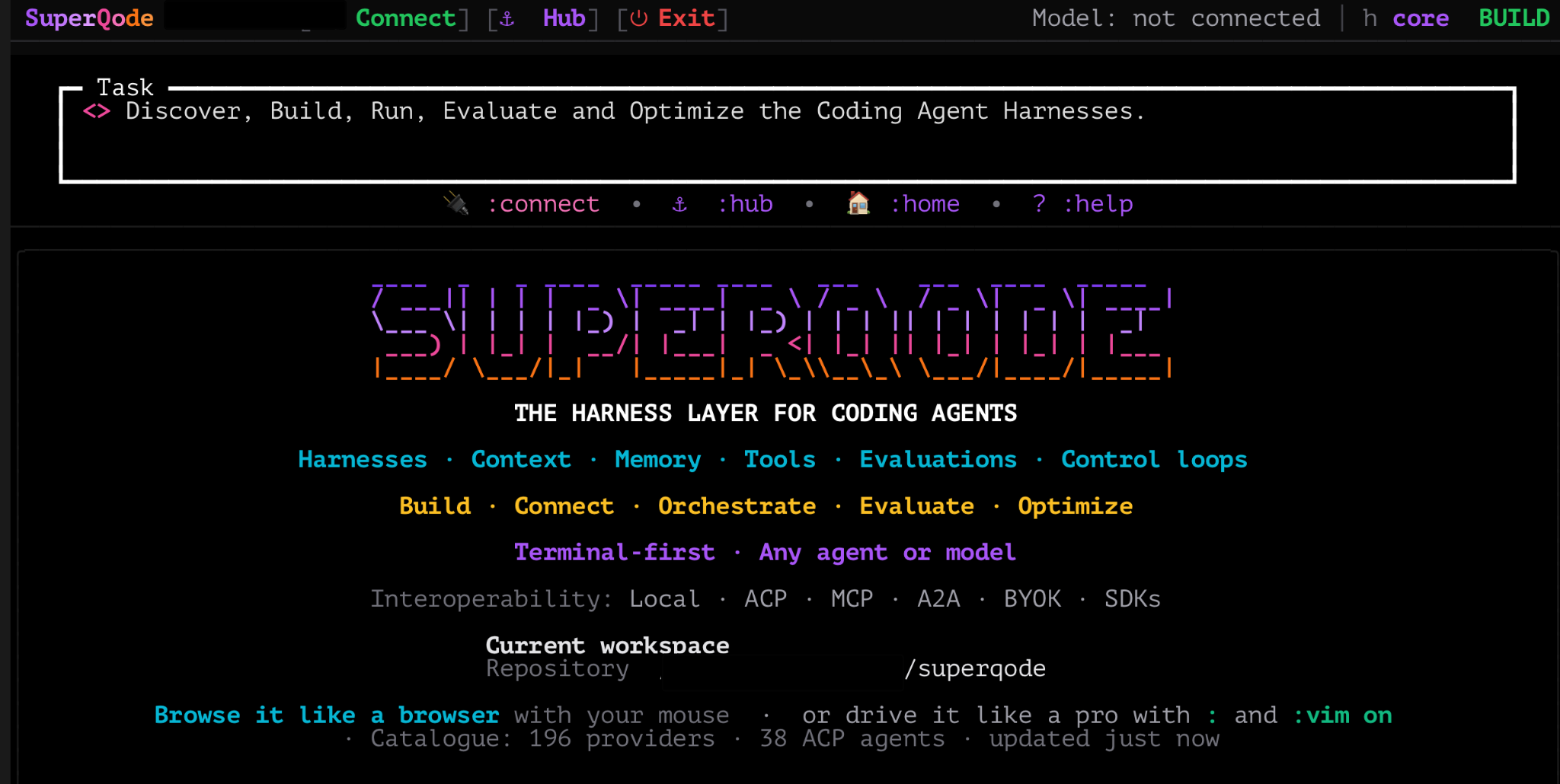 SuperQode screenshot 1